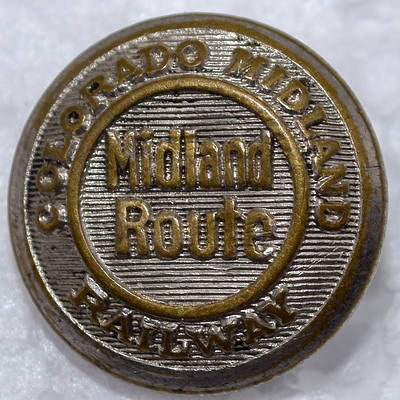 COLORADO MIDLAND BUTTON