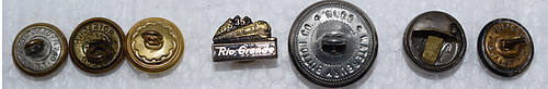 D&RG/D&RGW SERVICE PINS
