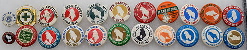 GREAT NORTHERN SAFETY PINBACKS