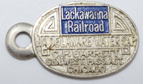 LACKAWANNA RR WATCH FOBS