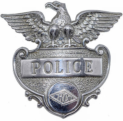 READING POLICE BADGE