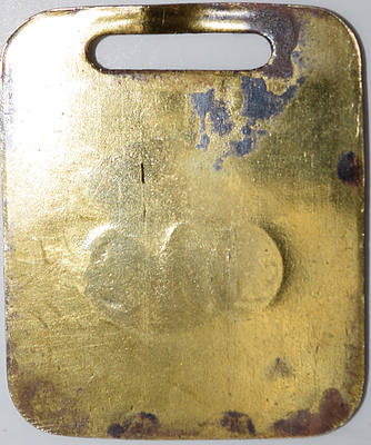 BALTIMORE & MONTGOMERY BAGGAGE TAG