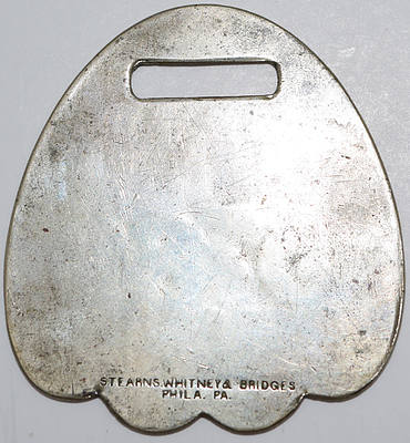 PHILADELPHIA & READING RR BAGGAGE TAG