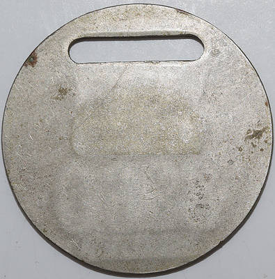 PHILADELPHIA & READING RR BAGGAGE TAG