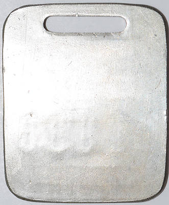 PHILADELPHIA & READING  CRR OF NJ BAGGAGE TAG