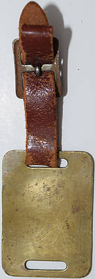 STONY CREEK RR BAGGAGE TAG