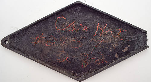 CANADIAN LOCOMOTIVE CO LTD BUILDERS PLATE