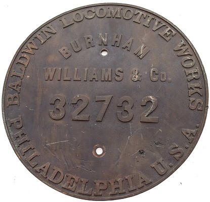 GREAT NORTHERN BUILDERS PLATE