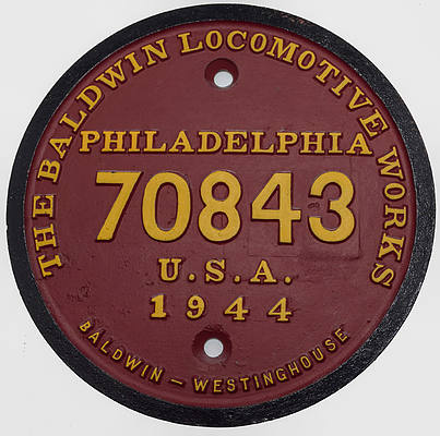 LEHIGH VALLEY BUILDERS PLATE