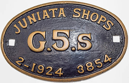 LONG ISLAND RR BUILDERS PLATE