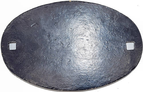 LONG ISLAND RR BUILDERS PLATE