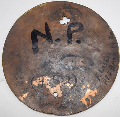 NORTHERN PACIFIC BUILDERS PLATE
