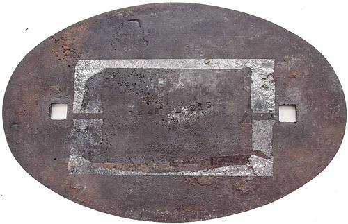 PENNSYLVANIA RR BUILDERS PLATE