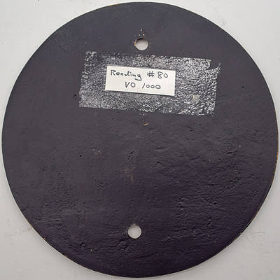 READING RR BUILDERS PLATE