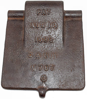 C&NW JOURNAL BOX COVER
