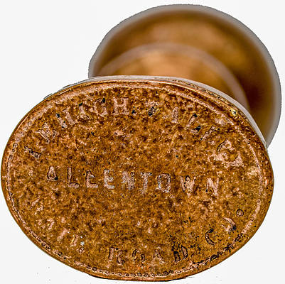 LEHIGH VALLEY RR CO WAX SEAL