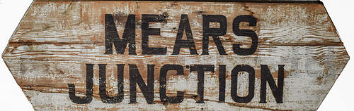 MEARS JUCTION SIGN
