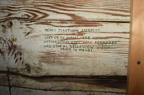 MEARS JUCTION SIGN