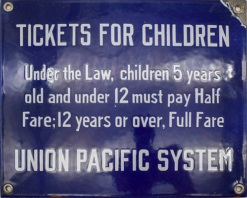 UNION PACIFIC SYSTEM SIGN