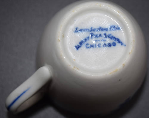 AT&SF BLEEDING BLUE DEMI CUP