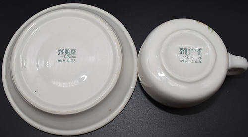 AT&SF CALIFORNIA POPPY CUP & SAUCER