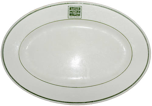 BR&P SAFETY SLOGAN PLATTER