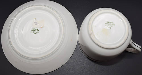 CB&Q ARISTOCRAT CUP & SAUCER