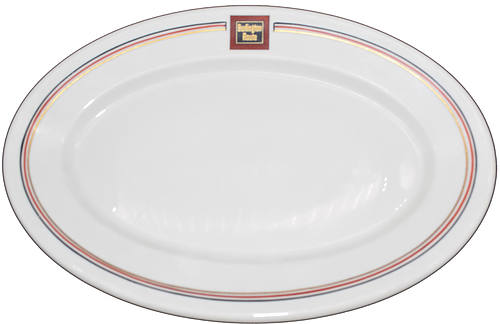 CB&Q ARISTOCRAT PLATTER