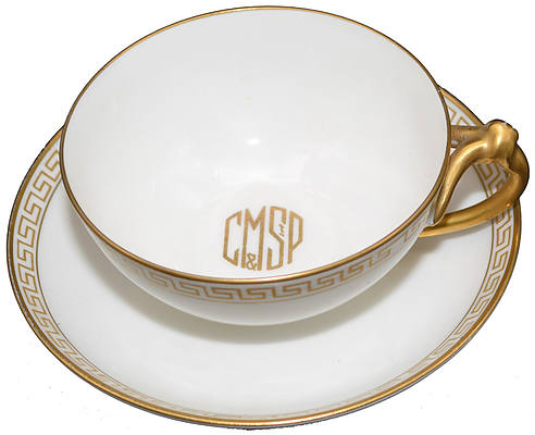 CM&STP OLYMPIAN TEACUP & SAUCER