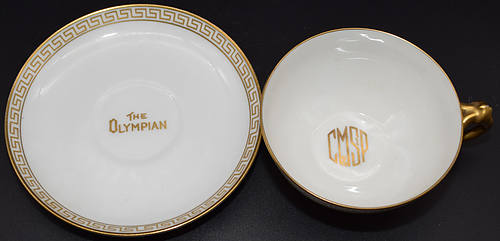 CM&STP OLYMPIAN TEACUP & SAUCER