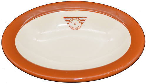 CRI&P GOLDEN ROCKET BAKER DISH