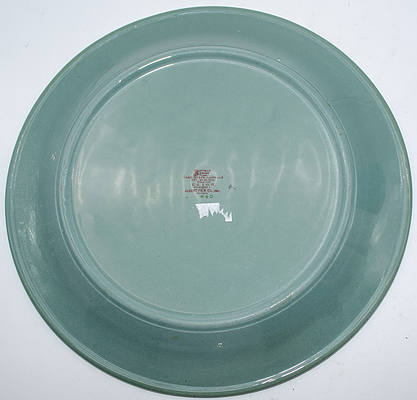 CRI&P SAGE GREEN PLATE