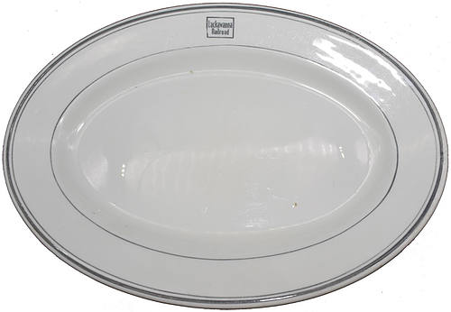 DL&W ANTHRACITE PLATTER