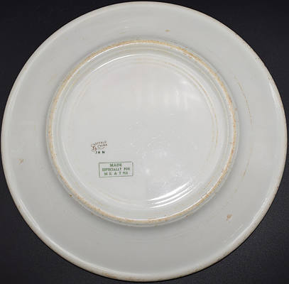 MKT BLUE BONNET DINNER PLATE