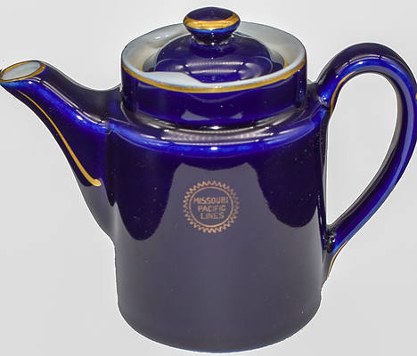 MP COBALT COFFEE POT