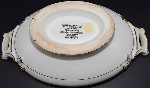 PRR GOLD KEYSTONE TUREEN