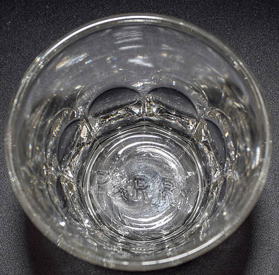 P&R Ry BAR GLASS