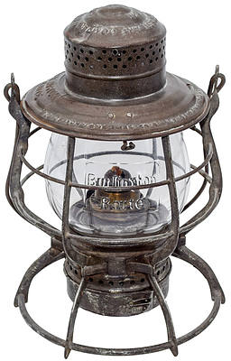 BURLINGTON ROUTE LANTERN