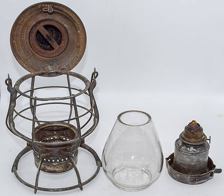 BURLINGTON ROUTE LANTERN