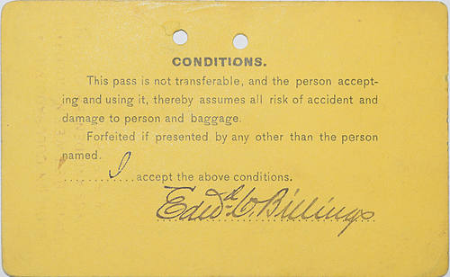 COLORADO MIDLAND RAILWAY PASS