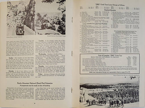 CHICAGO & NORTH WESTERN / UNION PACIFIC TRAVEL BOOK