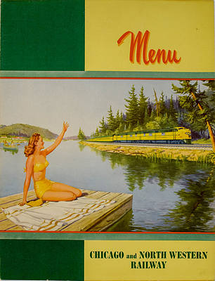 CHICAGO & NORTH WESTERN MENU