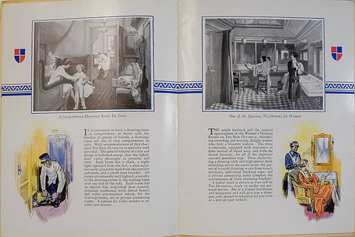 CHICAGO MILWAUKEE ST PAUL & PACIFIC TRAVEL BOOK