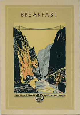 DENVER & RIO GRANDE WESTERN MENU