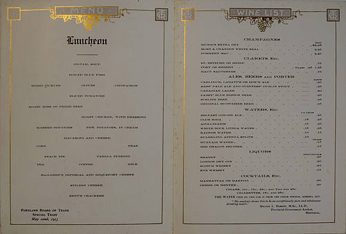 GRAND TRUNK RAILWAY SYSTEM MENU