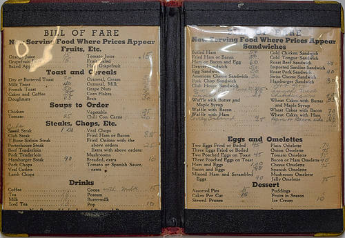 GREAT NORTHERN MENU