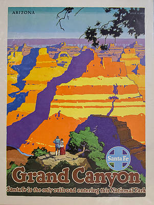 SANTA FE POSTER - Grand Canyon Arizona