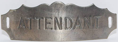 ATTENDANT BADGE