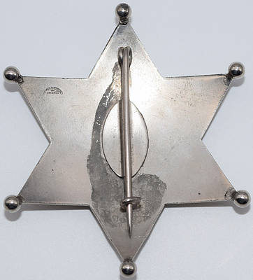 CMSTP&PRR RAILROAD POLICE #249 BADGE