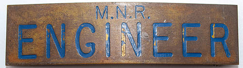 M.N.R. ENGINEER BADGE